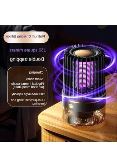 Trendooze Uv Usb Tuzaklı Tuzak, Şarjlı Nematod Işık İdeal İçin Flite Fu