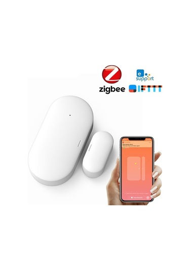Trendooze Zigbee Uygulaması Sensörü Sensörü Pencere Mıknatıslı Kapı Kapı Kablosuz İle Güvenlik Ewelink Ev Dedektör Anahtar Alarm Akıllı Açma Nz