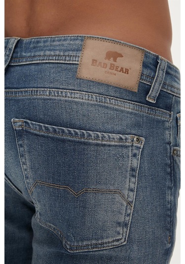 Bad Bear Xavier Jeans Okyanus Mavi Erkek Denim Pantolon-okyanus Mavi