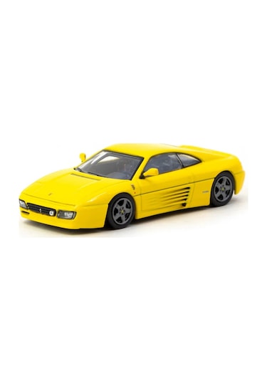 Tarmac Works X İxo Models 1/64 Ferrari 348 Challenge Yellow - Road64