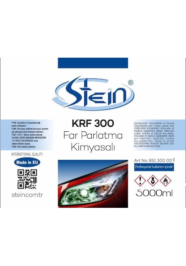 Stein Ince Kloroform / Far Parlatma Sıvısı 5 L