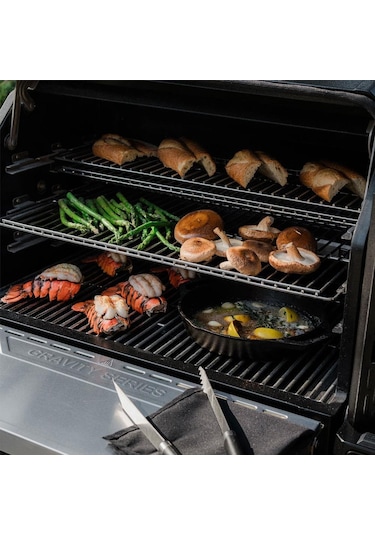 Masterbuilt Gravity Serisi Xt Dijital Kömürlü Smoker Mangal Siyah