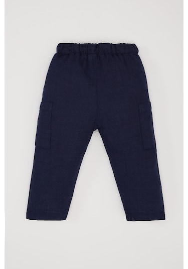 DeFacto Erkek Bebek Beli Lastikli Pantolon E2232A525SPNV241 Lacivert