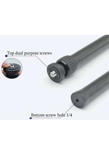 Tongxida Feiyu G5/spg/wg2 Gimbal, Osmo Pocket/pocket 2 İçin Çift Amaçlı Uzatma Çubuğu Sabitleyici