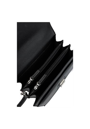 Tamer Tanca Erkek Hakiki Deri Siyah Floter El Çantası 147 1083-e Erk Cnt Y25 Sıyah Fltr Siyah