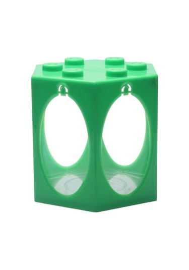 Suntek Mini Akvaryum Manzara Açık Süs Akvaryum Yuvarlak Yeşil