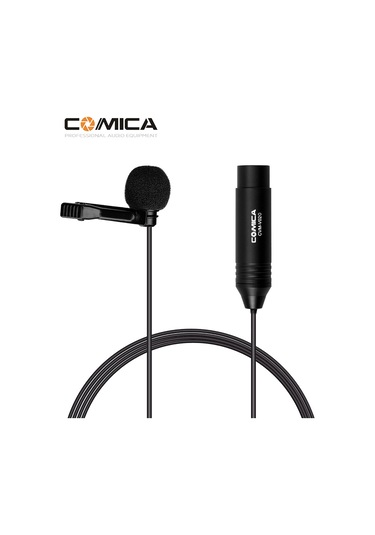 Yifomall "comıca Cvm-v02o Xlr Yaka Mikrofonu - 48v Phantom Güç, Omnidireksiyonel Ses Kaydı, Profesyonel Kalite"