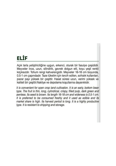 AGRodal Tarım Ata Tohumu Yerli Yuvarlak Fasulye 50 Adet Tohum