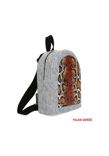 Yaratıcı Tasarım Keçeli Sırt Çantası Derili (436068929)