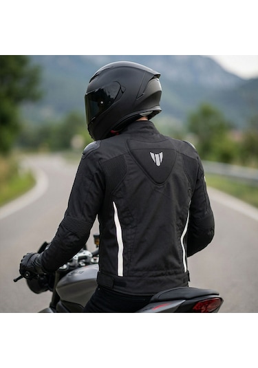 Vexo Axıon 2 H20 4 Mevsim Motosiklet Montu Siyah