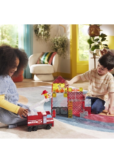Magna-tıles - Fire Station - 50 Parça