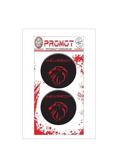 Peugeot Amblemi Oto Sticker 3d 03