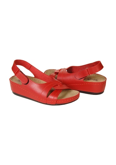 Roy Jones 1817 Kırmızı Comfort Casual Anatomik Sandalet Kırmızı