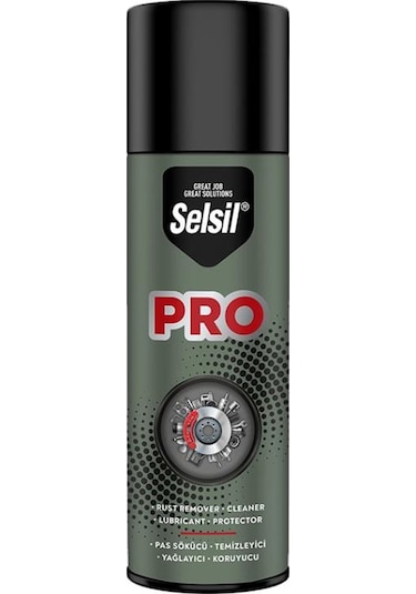 Selsil Pro Çok Amaçlı Yağlayıcı Pas Sökücü Sprey 200 ML