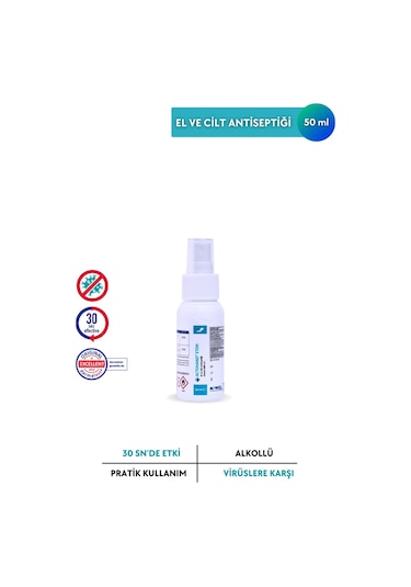 Actohand Etoh 50 Ml El Ve Cilt Antiseptiği - Etanol 80 % V/v