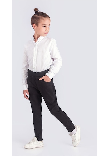 Modaplaza Erkek Çocuk Pantolon 8332- Siyah C23MŞHN8332PNTSİYAH Siyah