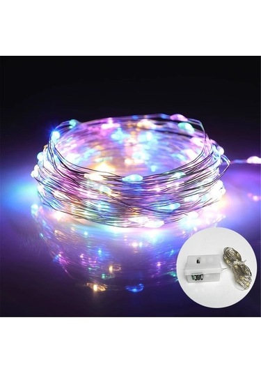 Pazly Ve Tasarımı, Sıcak Renk, Noel Mini Metre Led Koruma, Konforlu Işıkları, Ip42 Çiçek Çelenk Bakır Atmosfer Adet 40 2 Us