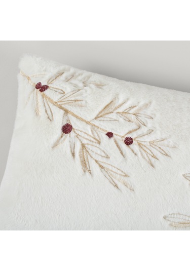 Linens Kokina 30x50 Cm Kırlent Kılıfı Ekru Ekru