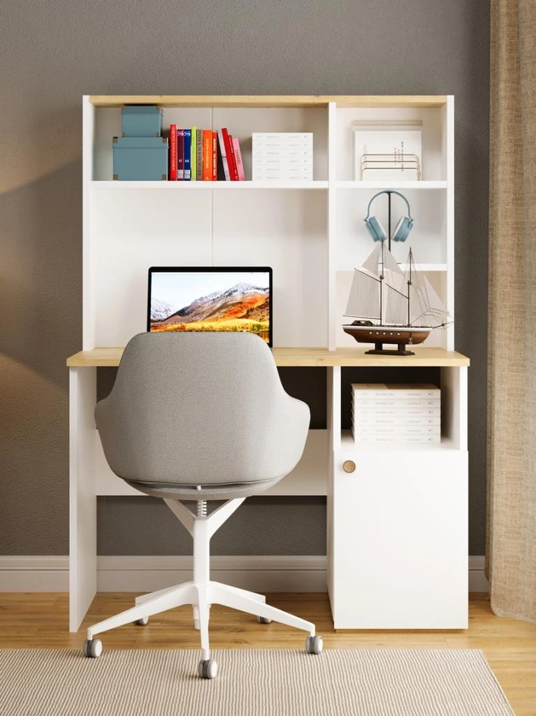 Kuzeylife Legno Çalışma Masası Beyaz
