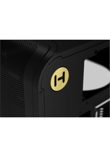 X50 Pitch Black Temperli Cam Usb 3.2 Atx Mid Tower Gaming Kasa Cs-hyte-x50g-bb