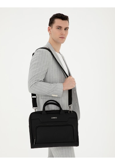 Pierre Cardin Erkek Siyah Çanta 50288747-vr046 Siyah
