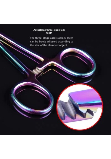 Mufunye Titanium Çelik Oluklu Balık İğnesi Çıkarıcı - Kan Durdurucu, 16cm, Versatil Olta Aksesuarı Renkli