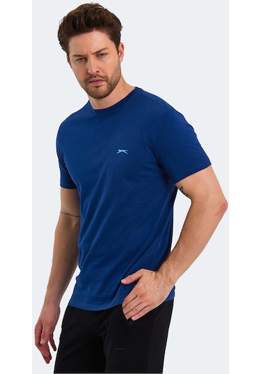 Slazenger PANCO I Erkek  Indigo Tişört