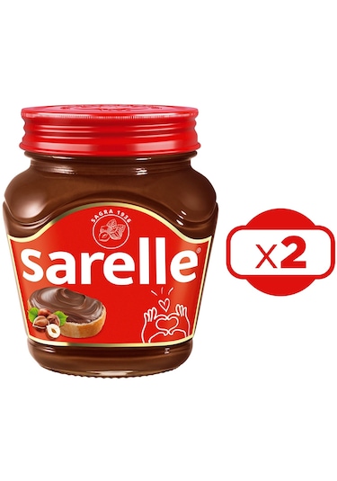 Sarelle Kakaolu Fındık Kreması 700 Gr 2 Li