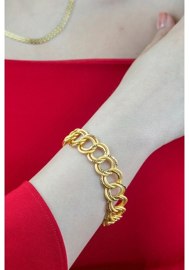 22 Ayar Altın Uzay Yolu Bileklik 17 Gr