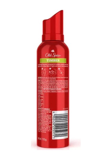 Old Spice Timber Erkek Sprey Deodorant 140 ML