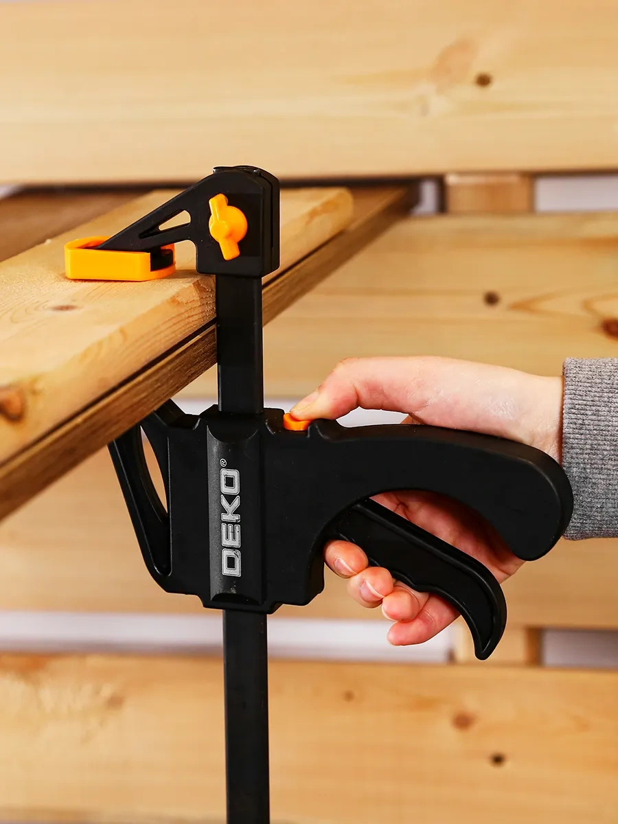 Deko Hızlı Sıkmalı Mengeneyi İçin 200 Mm Deko Cl200-2 Seti, 2 Adet 26488422