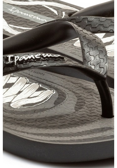 İpanema Cls IV Çocuk Parmak Arası Terlik Gri Siyah 25/34 D0602-RB Gri - Siyah