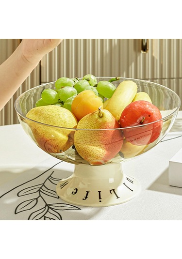 Suntek Ayaklı Meyve Kasesi Yemek Tabağı Snack Fındık Tepsisi