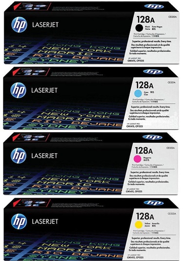 Hp 128A Siyah Ve Renkli Toner Paketi