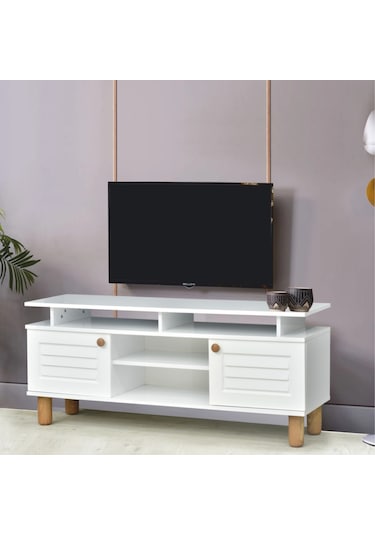 Helena Tv Sehpası - Beyaz Beyaz