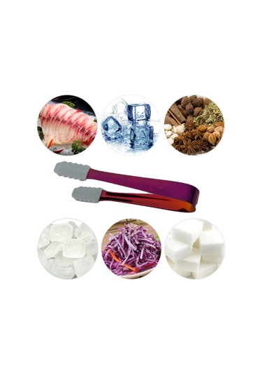 Paslanmaz Çelik Buz Maşası Testere Dişleri Kaplar, Küpler, Bar Gıdalar İçin B