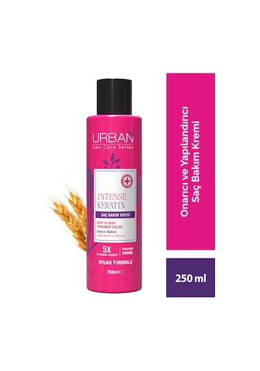 Intense Keratin Aşırı Yıpranmış Saçlara Özel Saç Bakım Kremi 250ml-vegan