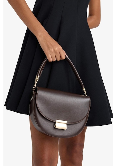 DeFacto Kadın Suni Deri El Çantası D4079AXNSBN45 Kahverengi