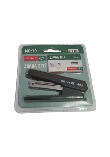 No:10 Siyah Zımba Makinesi Set