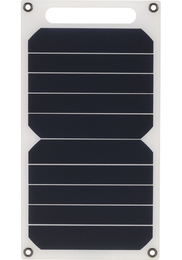 Lemestar 10w Taşınabilir Ultra İnce Güneş Paneli - Usb Çıkışlı Dış Mekan Mobil Cihaz Şarj Aleti