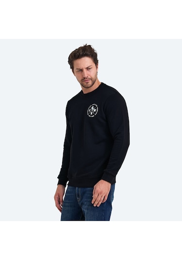 The Crow LIFE Erkek  Siyah Sweatshirt