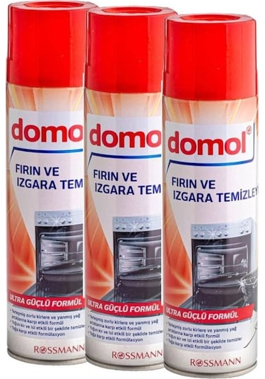 Domol Fırın ve Izgara Temizleyici Sprey 3 x 500 ML