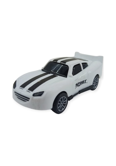 Çek Bırak Nascar Arabası 10.5 Cm - Bp-035-beyaz