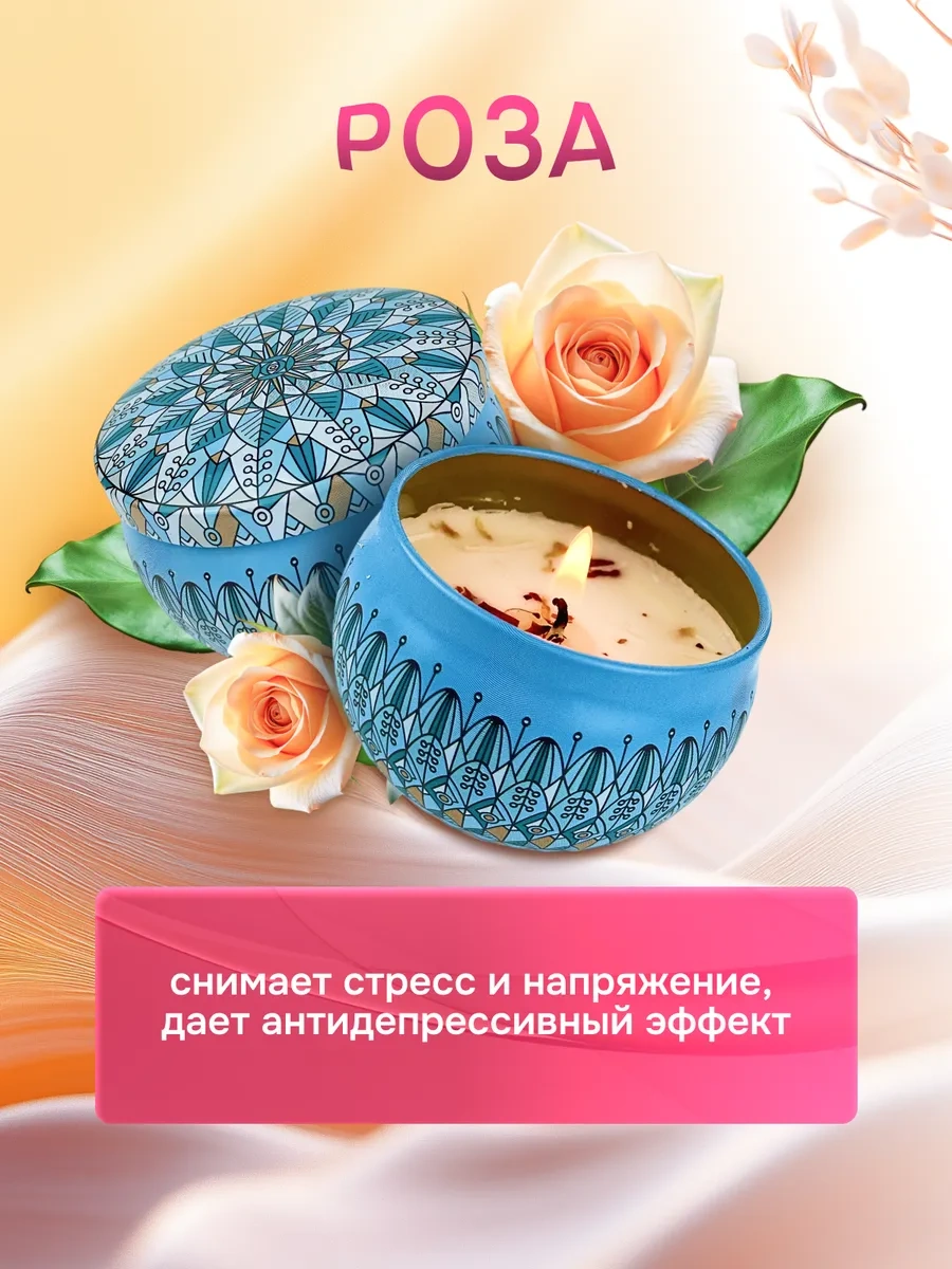 Happy Pack Aromatik Mumlar Hediye Seti 280585807 Açık Mavi