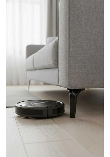 Lotus 19 Cm Siyah 4 Adet Koltuk Yatak Odası Tv Ünitesi Konsol Ve Sehpa Ofis Mobilyası Ayağı Yatak