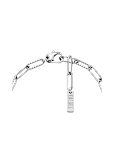 Diesel Djdx1604-040 Erkek Bileklik Metalik Gri