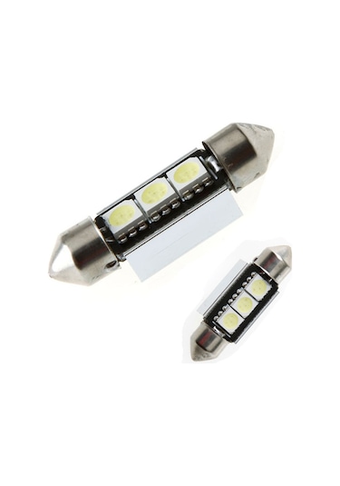 Singree 37mm 3x5050 Smd Led Canbus Beyaz Araç İçi Dome Ampul - Süper Parlak, Kolay Kurulum
