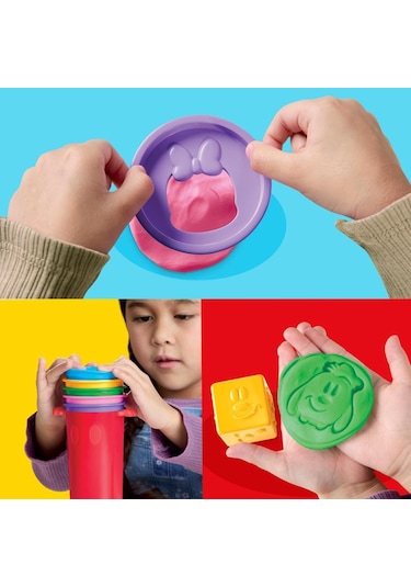 Play Doh Disney Junior Happy Mickey Mouse Oyun Hamuru Seti G2322 renkli