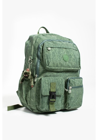 Ultra Hafif Çok Cepli Su Geçirmez Sırt Çantası Unisex Yeşil Model: 571-1k - Yeşil