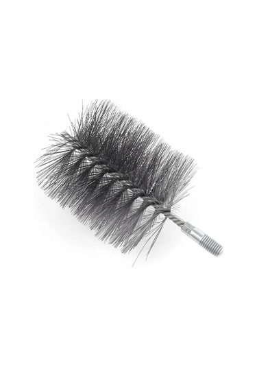 Yaleker Çelik Tellerden Yapılmış Baca Temizleme Fırçası, Korumalı Kaplama, 1 Adet, 170mm Uzunluk, Kireç Ve Kir Giderici, Kolay Montajlı